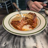 Lasagna at Chez Valerie 셰 발레리 in Seoul