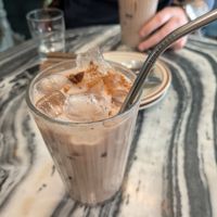 Chia latte at Chez Valerie 셰 발레리 in Seoul