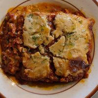 Amazing lasagna. at Chez Valerie 셰 발레리 in Seoul