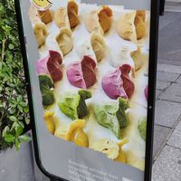 Pancarte at Sweet Raviolis - Rue Montmartre in Paris