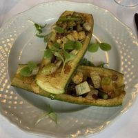 Main course (vegan) at Hotel Van der Werff in Schiermonnikoog