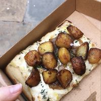 Roast potato pizza  at Only  in Hull