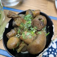 Mushrooms  at Mazel Tov in Budapest