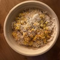 mango rice  at Indah Sushi in Whitefish