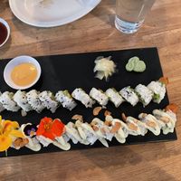 veggie rolls at Indah Sushi in Whitefish