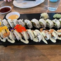 veggie rolls at Indah Sushi in Whitefish