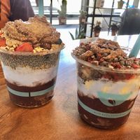   at Blue Bowl in Costa Mesa