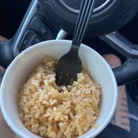 Inhaling Some Rice (First Meal of the Day) 🙃  at Flacos in Berkeley