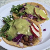 El pobre and El especial 🌮 at Flacos in Berkeley