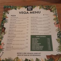 Vegan pizzas at Happy Italy in Den Bosch