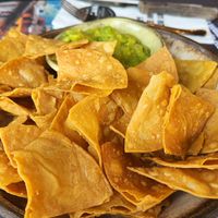 Guacamole & chips = Perfect! at Mexicana in Tel Aviv