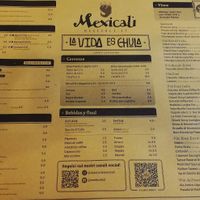 Menu2 at Mexicali in Brescia