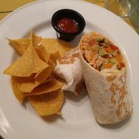 Burrito con verduras at Mexicali in Brescia