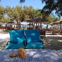 Seating area at Seacret in Zakinthos