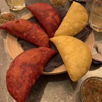 Gefüllte Taschen (Namen vergessen)  at Rosa & Paula in Cologne