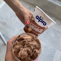 Vegan ice cream  at Good Earth in St Julians