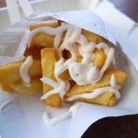 Chips at Falafel n' Juice in Oslo