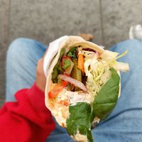 Royal falafel at Falafel n' Juice in Oslo