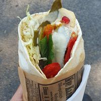 Classic falafel at Falafel n' Juice in Oslo