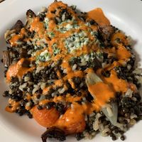 Harissa bowl  at Shy Bird in Cambridge