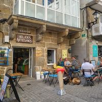Best ice cream on the Camino! at Bajo 14 in Finisterre