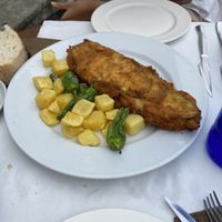 Cachopo vegetariano at Sidrería Restaurante El Puerto in Llanes