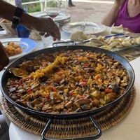 Paella de verduras  at Sidrería Restaurante El Puerto in Llanes