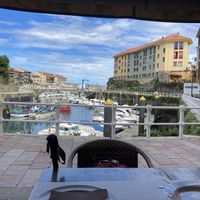 Vistas en la terraza  at Sidrería Restaurante El Puerto in Llanes