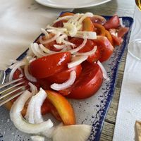 Ensalada de tomate   at Sidrería Restaurante El Puerto in Llanes