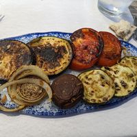 Verduras a la plancha (media porcion)
 at Sidrería Restaurante El Puerto in Llanes