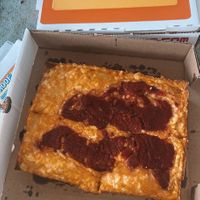 vegan cheese pizza  at Satch Squared in Gainesville