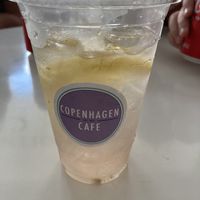 Berry Fields energy drink with Lotus Energy. This was sweet and refreshing and delicious!   at Copenhagen Café in Tarpon Springs