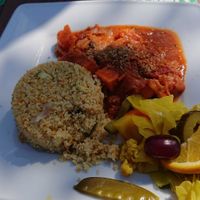 African peanut stew at Stoof in Sneek