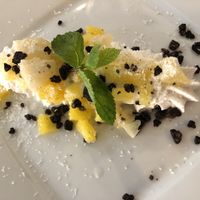 Coconut Cream with pineapple  at Stoof in Sneek