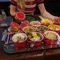 Proeverij van home made vegan stoof gerechten at Stoof in Sneek