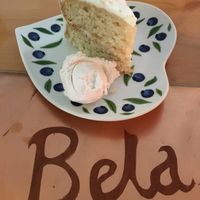 Coconut Cake with Lemon Frosting  at Bela in Northampton