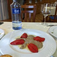 stuffed peppers at Restaurante La Costana in Granda