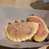 Beet y Pumpkin Empanadas  at Jajaja Mexicana - Hudson Yards in New York City