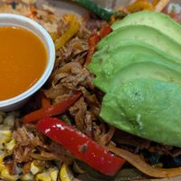 Barbacoa Burrito Bowl

$20

Chunk Steak, fajita veggies, charred corn, pico de gallo, Spanish rice, black beans, tomato serrano sauce, avocado at Jajaja Mexicana - Hudson Yards in New York City