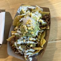 Nachos with added guac  at Jajaja Mexicana - Hudson Yards in New York City