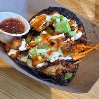 Buffalo Flower Tacos at Jajaja Mexicana - Hudson Yards in New York City