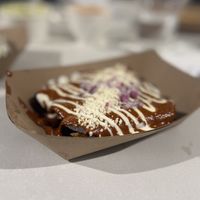 Mole enchiladas  at Jajaja Mexicana - Hudson Yards in New York City