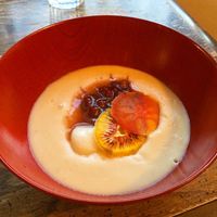 special amazake at QUIN in Nishinomiya