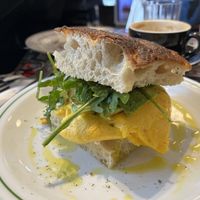 Avocado toast with eggs #Veganuary at Buna in Lisbon