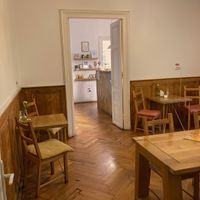 Inside area at Arome in Bucharest