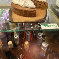 Carrot cake (vegan)  at Arome in Bucharest