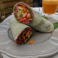 Veg hug at Arome in Bucharest