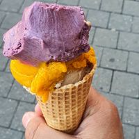 Ice-cream at Odilia in Nuremberg