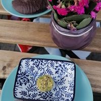 Gingerbread and Pistachio Praliné at Odilia in Nuremberg