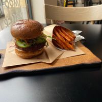 There’s a variety of options for vegans and the staff is very kind. I had the Vege Burger (vegan option) with sweet potato fries which were delicious and flavousome 10/10  at Good Food - Palmotićeva  in Zagreb